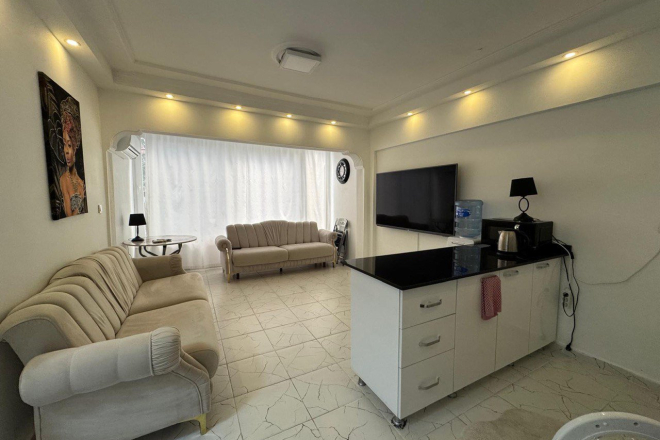 Furnished 1+1 Apartment in Mahmutlar — 300 m from the Sea