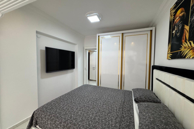 Furnished 1+1 Apartment in Mahmutlar — 300 m from the Sea