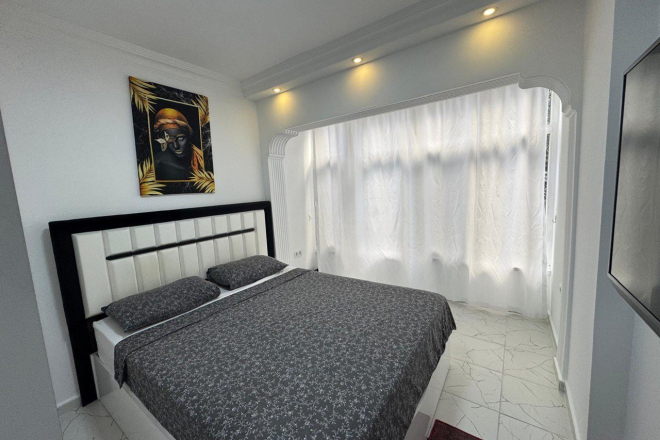 Furnished 1+1 Apartment in Mahmutlar — 300 m from the Sea