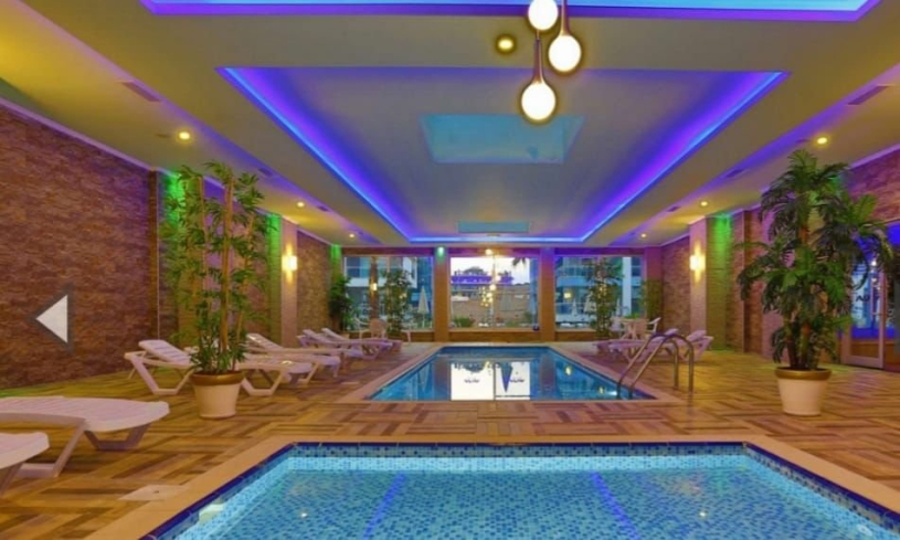 Spacious 1+1 Apartment in Kestel with Resort-Style Facilities Near the Sea