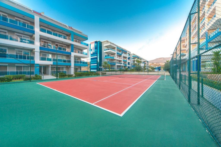 Spacious 1+1 Apartment in Kestel with Resort-Style Facilities Near the Sea