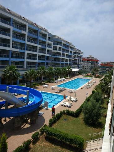 Spacious 1+1 Apartment in Kestel with Resort-Style Facilities Near the Sea