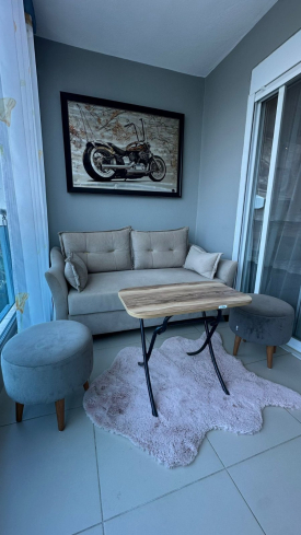 Spacious 1+1 Apartment in Kestel with Resort-Style Facilities Near the Sea