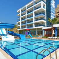 Spacious 1+1 Apartment in Kestel with Resort-Style Facilities Near the Sea