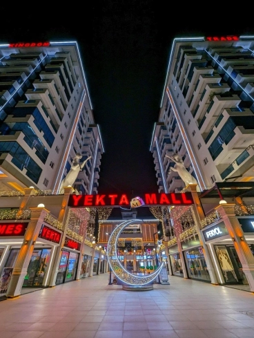 Modern 1+1 Apartment with Resort-Style Infrastructure and High Rental Potential in Mahmutlar