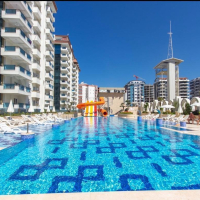 Modern 1+1 Apartment with Resort-Style Infrastructure and High Rental Potential in Mahmutlar