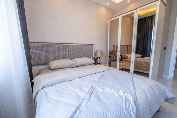 Brand-new 1+1 Sea View Apartment in Kargicak — Ideal for Living or Rental Income