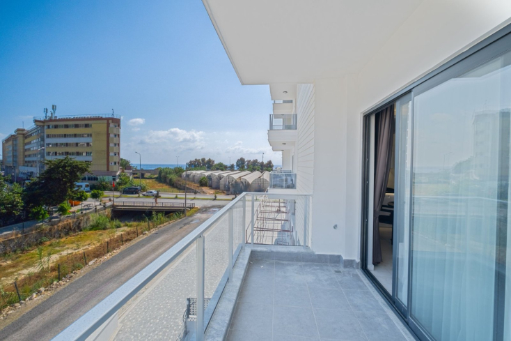 Brand-new 1+1 Sea View Apartment in Kargicak — Ideal for Living or Rental Income