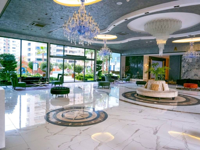 Furnished 1+1 Apartment in Mahmutlar with Resort-Style Infrastructure