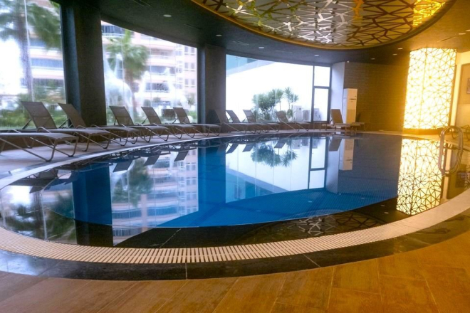 Furnished 1+1 Apartment in Mahmutlar with Resort-Style Infrastructure