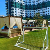 Furnished 1+1 Apartment in Mahmutlar with Resort-Style Infrastructure