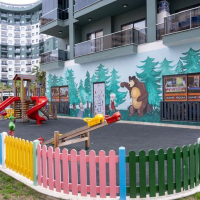 Furnished 1+1 Apartment in Mahmutlar with Resort-Style Infrastructure