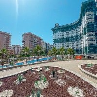 Furnished 1+1 Apartment in Mahmutlar with Resort-Style Infrastructure