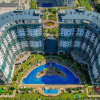 Furnished 1+1 Apartment in Mahmutlar with Resort-Style Infrastructure