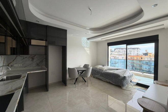 Modern 1+1 Apartment in Alanya City Center with Hotel-Style Infrastructure