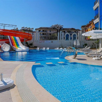 Modern 1+1 Apartment in Alanya City Center with Hotel-Style Infrastructure