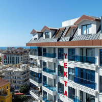Modern 1+1 Apartment in Alanya City Center with Hotel-Style Infrastructure