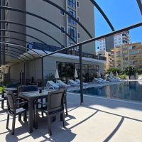 New 1+1 apartment in Mahmutlar with installment plan near the sea