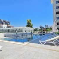 New 1+1 apartment in Mahmutlar with installment plan near the sea