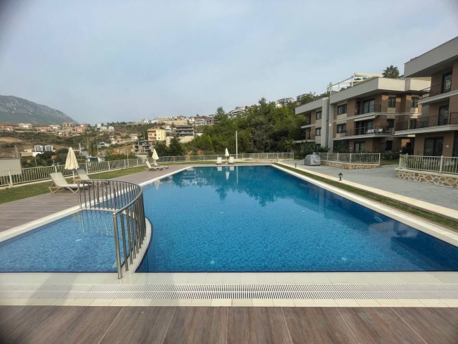 Fully Furnished 3+1 Villa with Private Garden in a Quiet Area of Kargicak