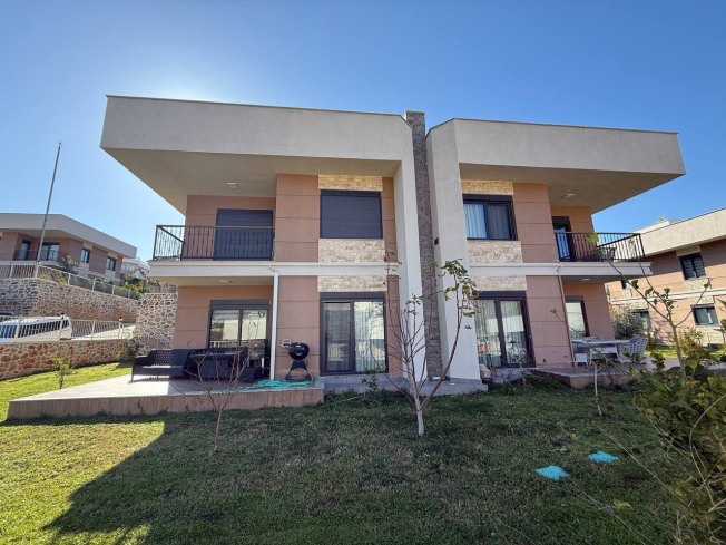 Fully Furnished 3+1 Villa with Private Garden in a Quiet Area of Kargicak