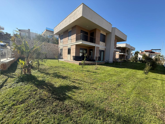 Fully Furnished 3+1 Villa with Private Garden in a Quiet Area of Kargicak