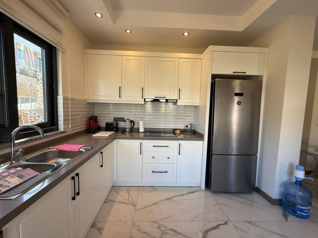 Fully Furnished 3+1 Villa with Private Garden in a Quiet Area of Kargicak