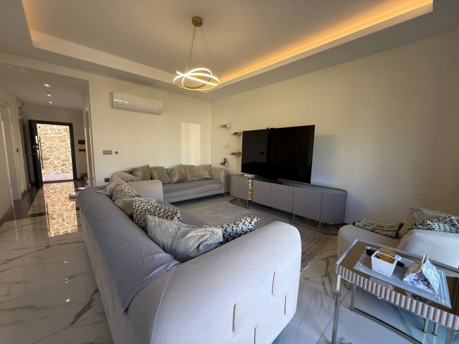 Fully Furnished 3+1 Villa with Private Garden in a Quiet Area of Kargicak