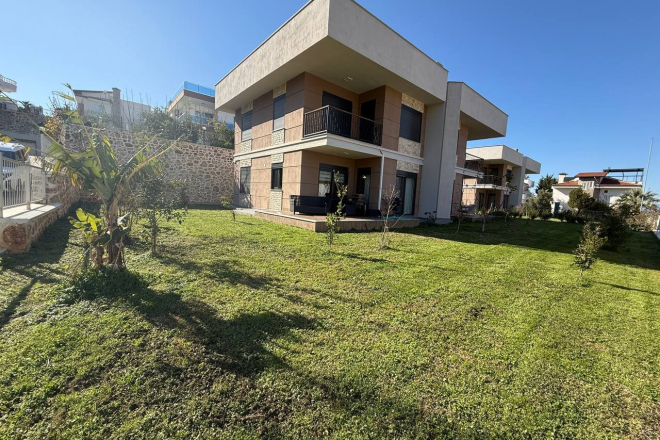 Fully Furnished 3+1 Villa with Private Garden in a Quiet Area of Kargicak