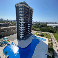 High-Floor Studio Apartment with Panoramic Views in Mahmutlar