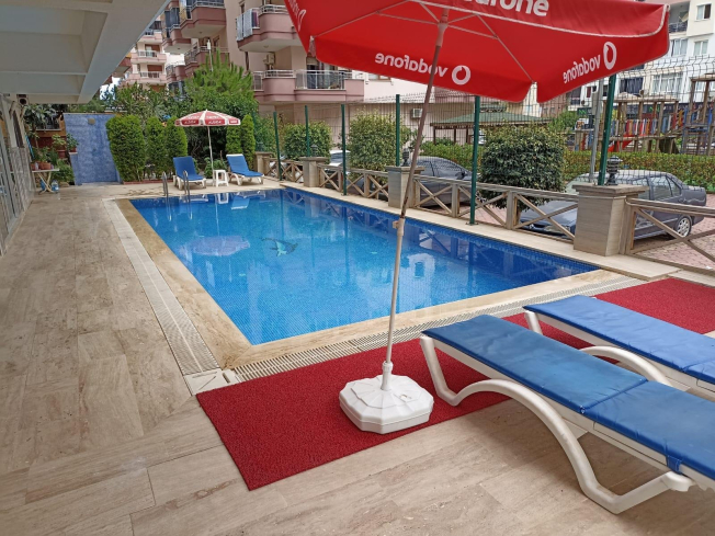 Fully Furnished Studio Apartment Just 300 Meters from the Sea in Mahmutlar