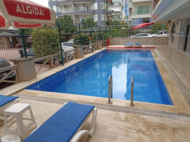 Fully Furnished Studio Apartment Just 300 Meters from the Sea in Mahmutlar
