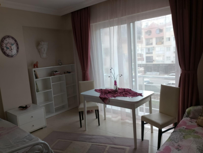 Fully Furnished Studio Apartment Just 300 Meters from the Sea in Mahmutlar