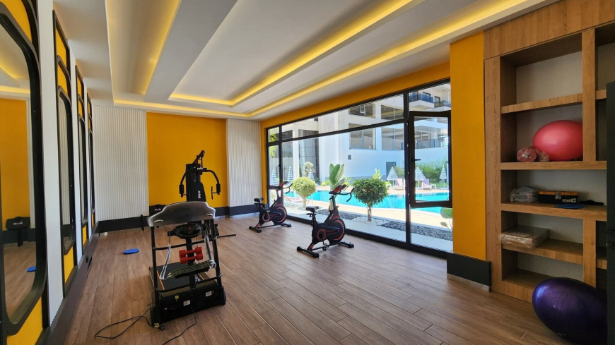 1+1 Apartment Just 100 Meters from the Sea in Prestigious Kargicak