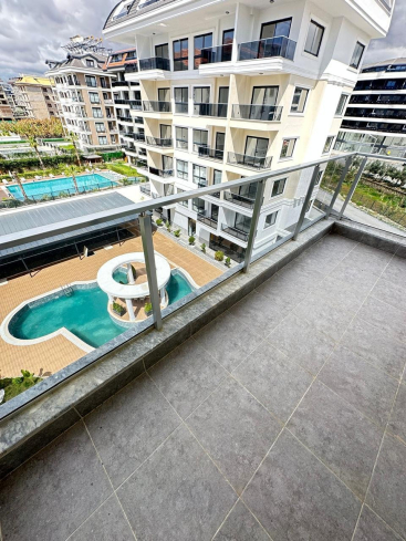 1+1 Apartment Just 100 Meters from the Sea in Prestigious Kargicak