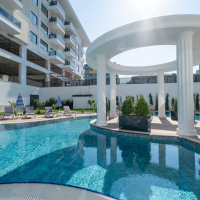 1+1 Apartment Just 100 Meters from the Sea in Prestigious Kargicak