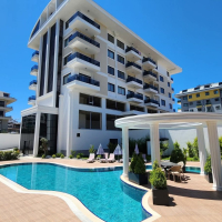 1+1 Apartment Just 100 Meters from the Sea in Prestigious Kargicak