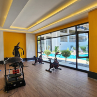 1+1 Apartment Just 100 Meters from the Sea in Prestigious Kargicak