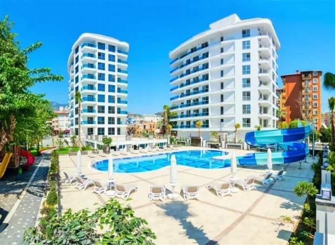 Fully Furnished 1+1 Apartment Suitable for Living and Rental in Alanya