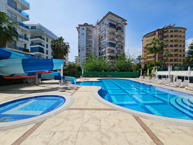 Fully Furnished 1+1 Apartment Suitable for Living and Rental in Alanya