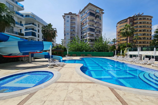 Fully Furnished 1+1 Apartment Suitable for Living and Rental in Alanya
