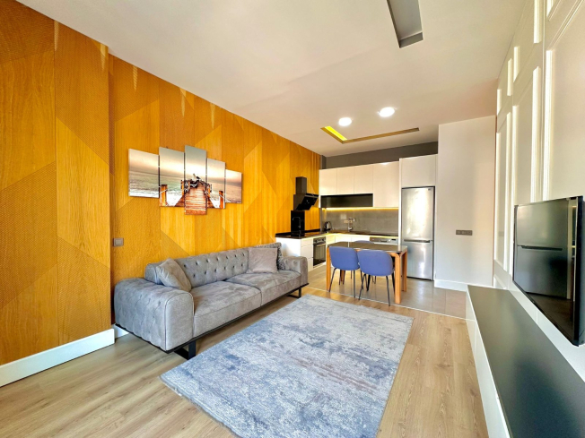 Modern 1+1 Apartment Near Cleopatra Beach — Ideal for Rental and Residence Permit