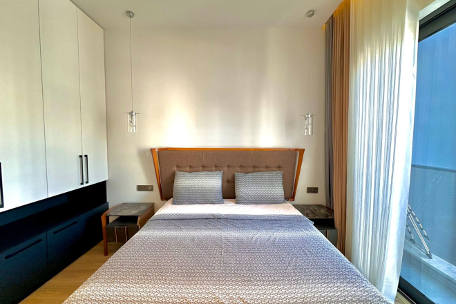 Modern 1+1 Apartment Near Cleopatra Beach — Ideal for Rental and Residence Permit