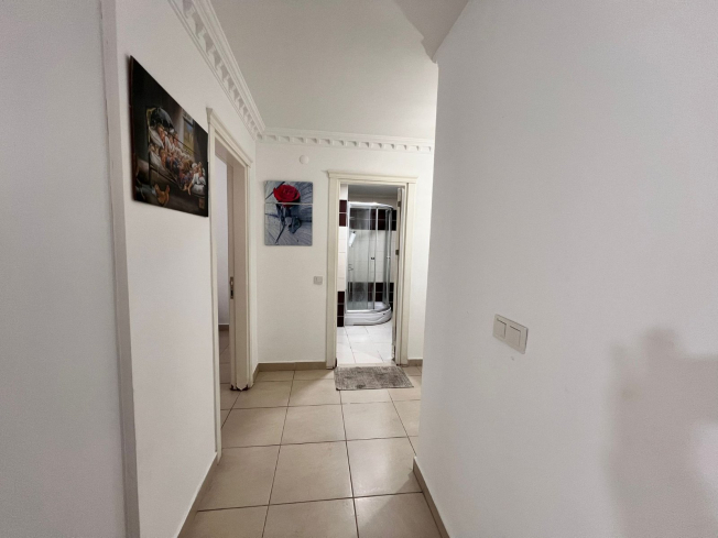 Move-in ready 1+1 apartment near the sea in Mahmutlar