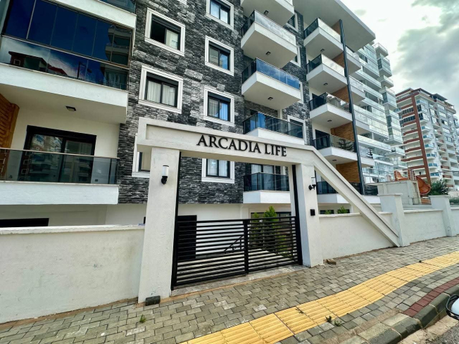 Modern furnished apartment near the sea in Alanya for living or rental