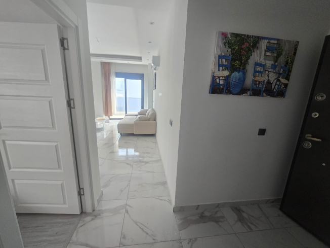Modern furnished apartment near the sea in Alanya for living or rental