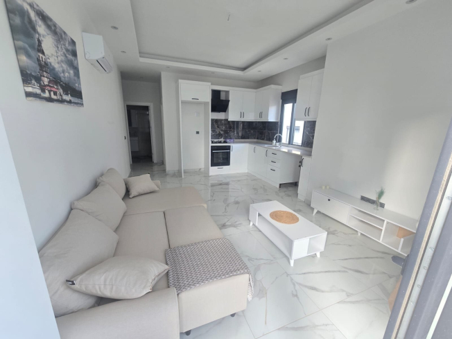 Modern furnished apartment near the sea in Alanya for living or rental