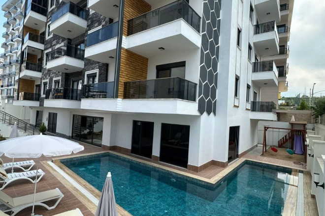 Modern furnished apartment near the sea in Alanya for living or rental