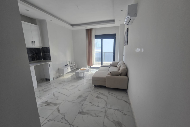 Modern furnished apartment near the sea in Alanya for living or rental