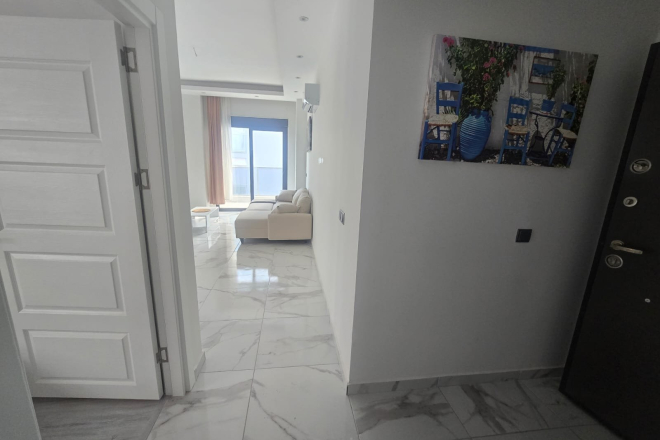 Modern furnished apartment near the sea in Alanya for living or rental